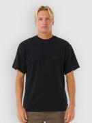 Rip Curl Search Embroidery T-paita musta