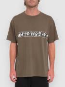 Volcom Skate Vitals Remy 2 T-paita ruskea