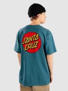 Santa Cruz Classic Dot Chest T-paita sininen