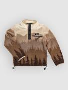 Blue Tomato Patterned Kids Fleeceneule ruskea