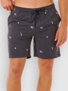 Rip Curl Skelly Breach Volley Surffishortsit musta