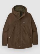 Patagonia Waxed Cotton Takki ruskea