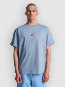 RVCA Amaze Snake T-paita harmaa