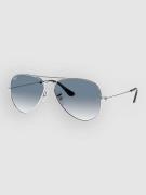 Ray-Ban Aviator Large Metal Silver Aurinkolasit harmaa