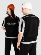 Jacker Ace Polo Knit Neule musta