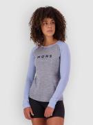 Mons Royale Icon Merino Raglan Kerrastopaita harmaa