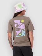 Mons Royale Icon Merino T-Paita ruskea