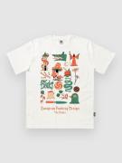 The Dudes European Fantasy Design Classic T-paita valkoinen