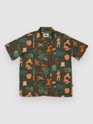 The Dudes European Fantasy Brown Hawaiian Paita musta