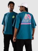 The Dudes Unathletic Club Back Classic Oversize He T-paita sininen