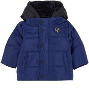IKKS Branded Puffer Jacket Blue 18 Months