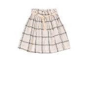 búho Checkered Skirt Talc 8 Years