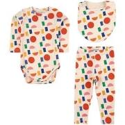 Bobo Choses Color Play Baby Set Antique White 24-36 Months