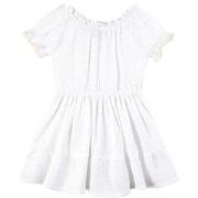 Tocoto Vintage Embroidered Dress White 4 Years