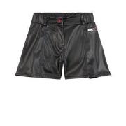 Monnalisa Godet Faux Leather Shorts Black 5 years
