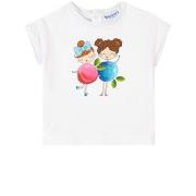 Mayoral Graphic T-Shirt White 6 Months