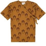 MAINIO Printed T-Shirt Golden Brown 2-5 Years