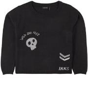 IKKS K Print Knit Sweater Black 4 years