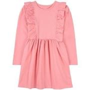 A Happy Brand Dress With Ruffle Details Pink 86/92 cm