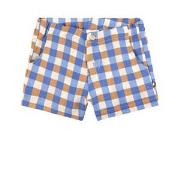 Oeuf Shorts Sky Blue/Gingham 3-6 Months