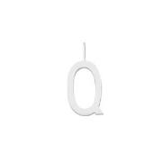 Design Letters Silver Letter Charm 16 mm - Q One Size