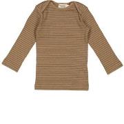 MarMar Copenhagen Striped T-Shirt Coffee 104 cm