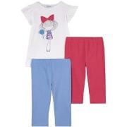 Mayoral T-shirt And Leggings Set Magenta 2 Years
