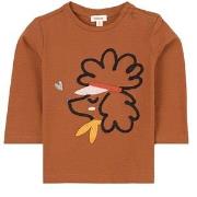 Catimini Long Sleeved Graphic T-shirt Brown 6 Months