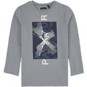 IKKS Long Sleeved Graphic T-shirt Ice Blue 4 Years