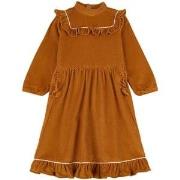 The Middle Daughter Corduroy Dress Cinnamon 11-12 Years