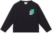 Stella McCartney Kids Branded Sweater Black 3 Years