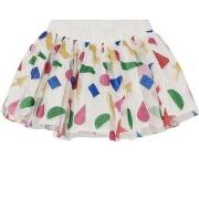 Stella McCartney Kids Printed Tulle Skirt White 10 Years