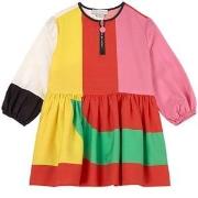 Stella McCartney Kids Color-blocked Dress Multicolor 8 Years