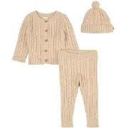 Buddy & Hope Mini Cable Knit Baby Set Off-white 62/68 cm
