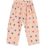 Bobo Choses Star Print Pants Light Pink 6 Months