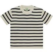 FUB Striped T-Shirt ecru/dark navy 100 cm