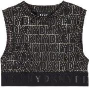 DKNY Branded Crop Top Black 14 years