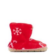 Hatley Candy Cane Slippers Red XL (UK 1-2)