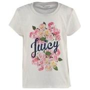 Juicy Couture Flowers T-Shirt Cream 12 years