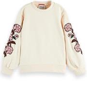 Scotch & Soda Floral Sweater Off-white 6 Years