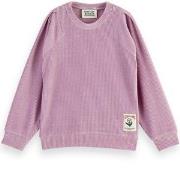 Scotch & Soda Sweater In Corduroy Orchid 6 Years