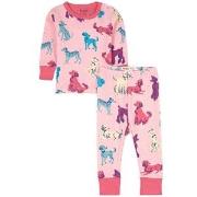 Hatley GOTS Perfect Pups Printed Pajama Orchid Pink 6-9 Months