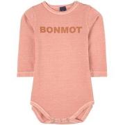 Bonmot Organic Branded Baby Body Dusty Pink 18-24 Months