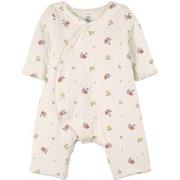 Petit Bateau Floral One-piece White 12 Years