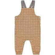 búho Checked Overalls Amber 9 Months