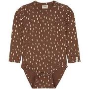 Kuling Dotted Baby Body Brown 50/56 cm