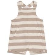 Absorba Striped Overalls Beige 6 Months