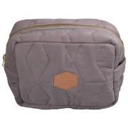 Filibabba Quilted Toiletry Bag Gray One Size