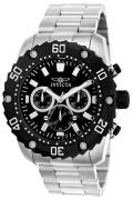 Invicta Miesten kello 22516 Pro Diver Musta/Teräs Ø47 mm