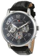 Tommy Hilfiger Miesten kello 1791289 Keagan Harmaa/Nahka Ø44 mm